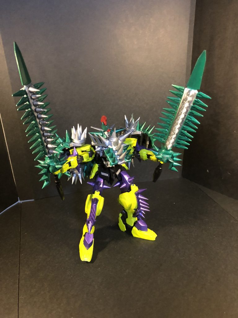 メイン武器は当然ドリノコ。ある意味1番構成に悩みました。