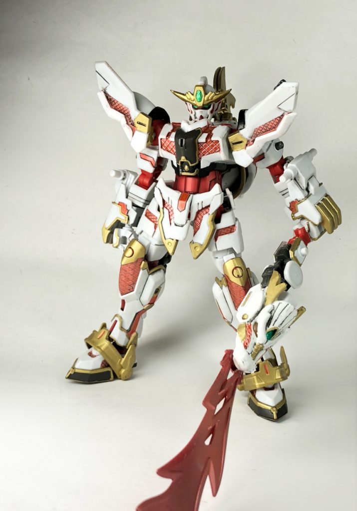 リアル体型
余った龍は武器にまとめました。
腕長くしたり、腰のやつ動くようにしたり