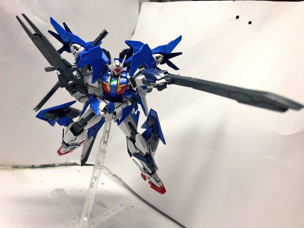 ［新生gunsta初投稿］ ガンダムダブルオースカイエース–4枚目/制作者：絶唱拳ユウキタツヤ