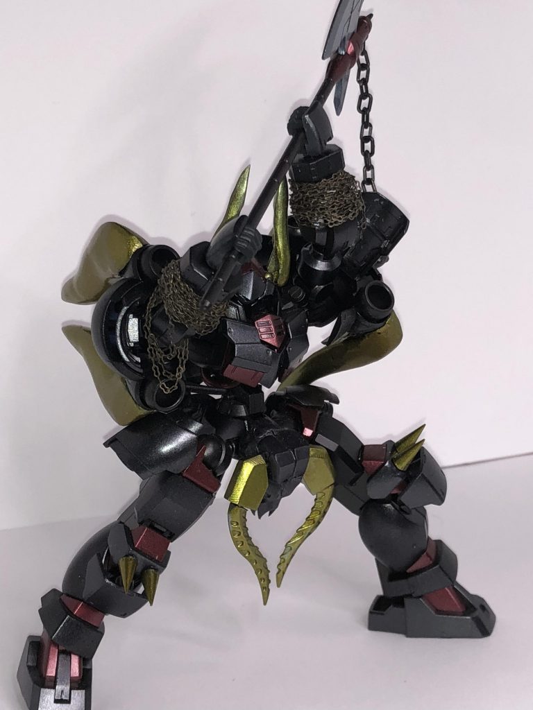 足が気に入らなかったのでタイタスに変更。