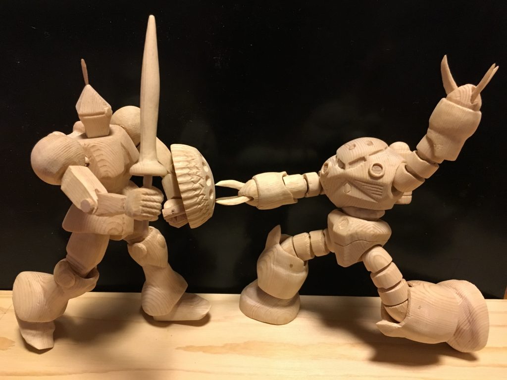 ちなみにギャンに関してはポリキャップすら使用していないので、付属品としてご覧下さい！