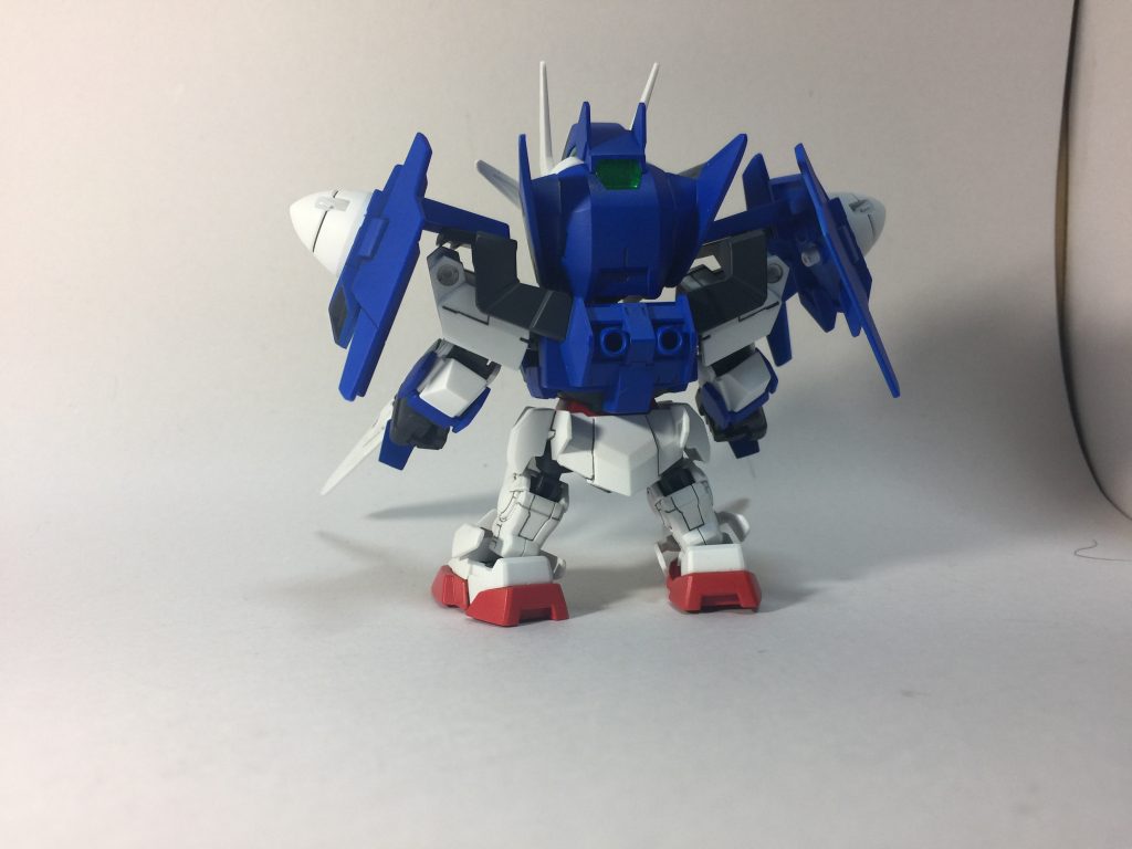 襟足部分は塗り分け忘れ。
気力が充実してきたらグレイにしたい。