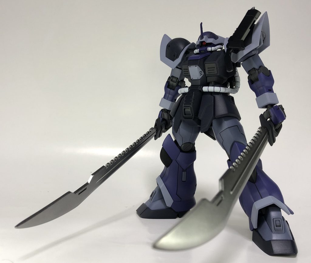 イフリート・ザウバァ通常形態。この段階だととてもイフリートですね。ちなみに最初はこれに少しヒート・ダートをつけた状態にするつもりでした。