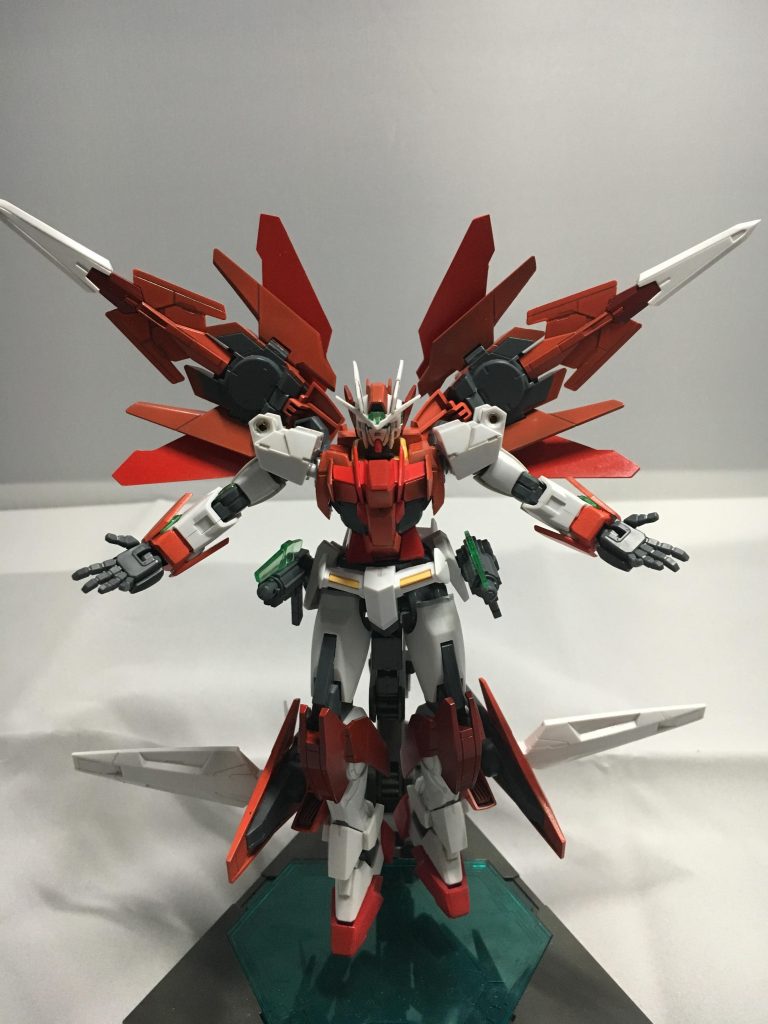 全解放状態です。最大速度ではなく瞬間の加速、静止に重点を置いた形です。