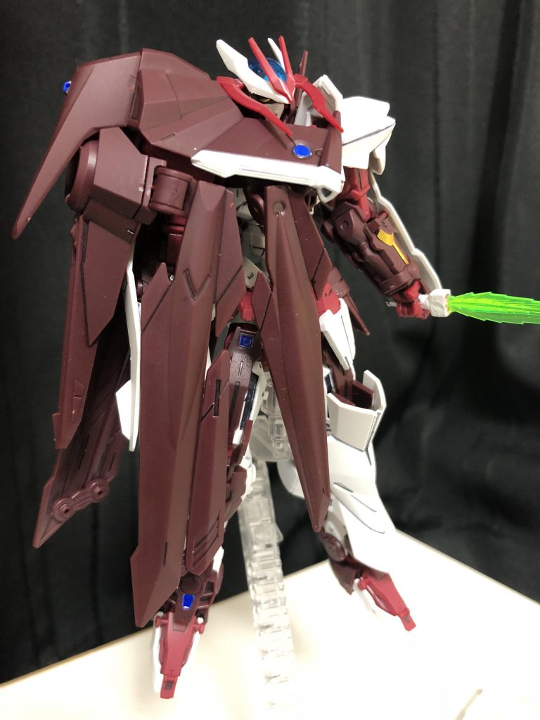 ビームサーベルは梱包されてなかったから作りました！

ゲート跡処理が難しいのです、、、