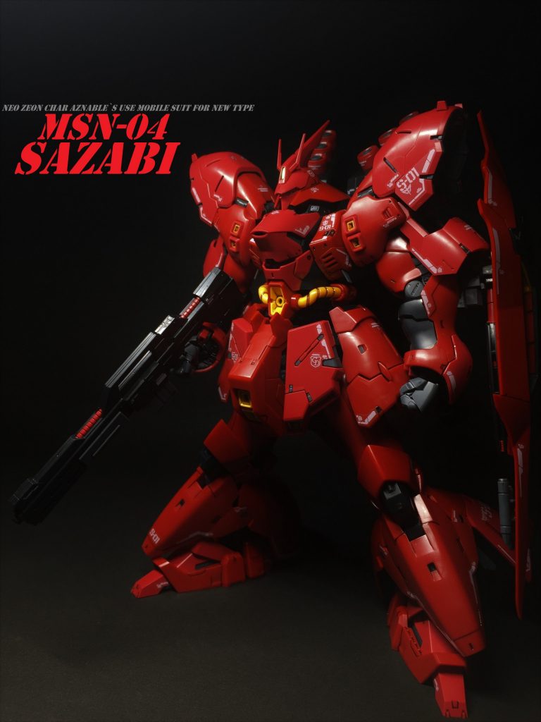 【RG】MSN-04 SAZABI–2枚目/制作者：ふくすけ