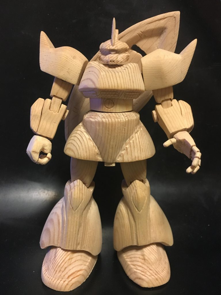 木製ゲルググ–2枚目/制作者：@enku3