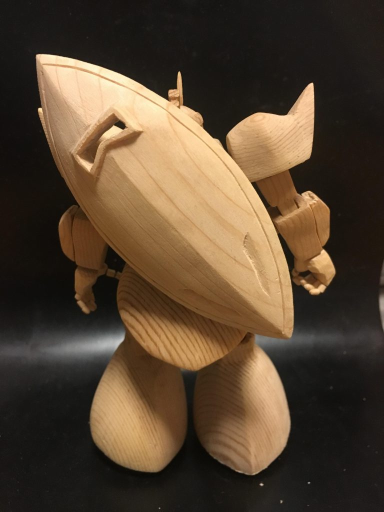 木製ゲルググ–4枚目/制作者：@enku3