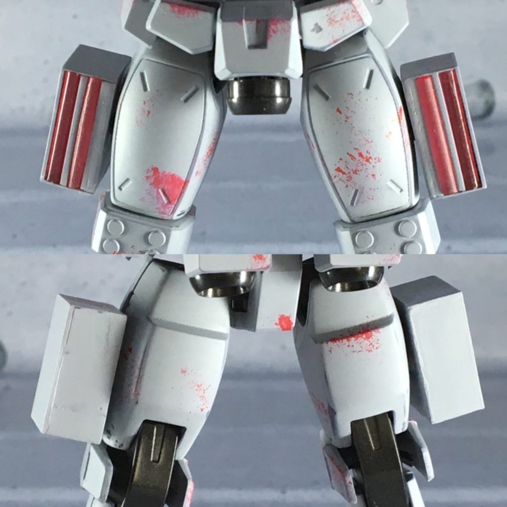 エネルギーパック
左右の太ももに1つずつ取り付けられている。主に目牙大砲へのエネルギー供給に使用され、パージすることで機体のデッドウェイトを減らせる。