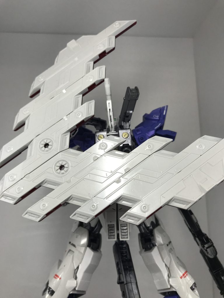 ムーンガンダム オリジナルカラーリング 〜パール仕上げ〜  重装備・アムロ仕様–6枚目/制作者:モルガナ