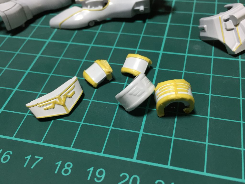 エングレービーグのモールドのマスキングが一番大変でした笑