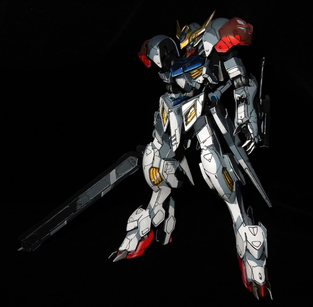 1/100 ガンダムバルバトスルプス アニメ塗りイラスト風–2枚目/制作者:今日
