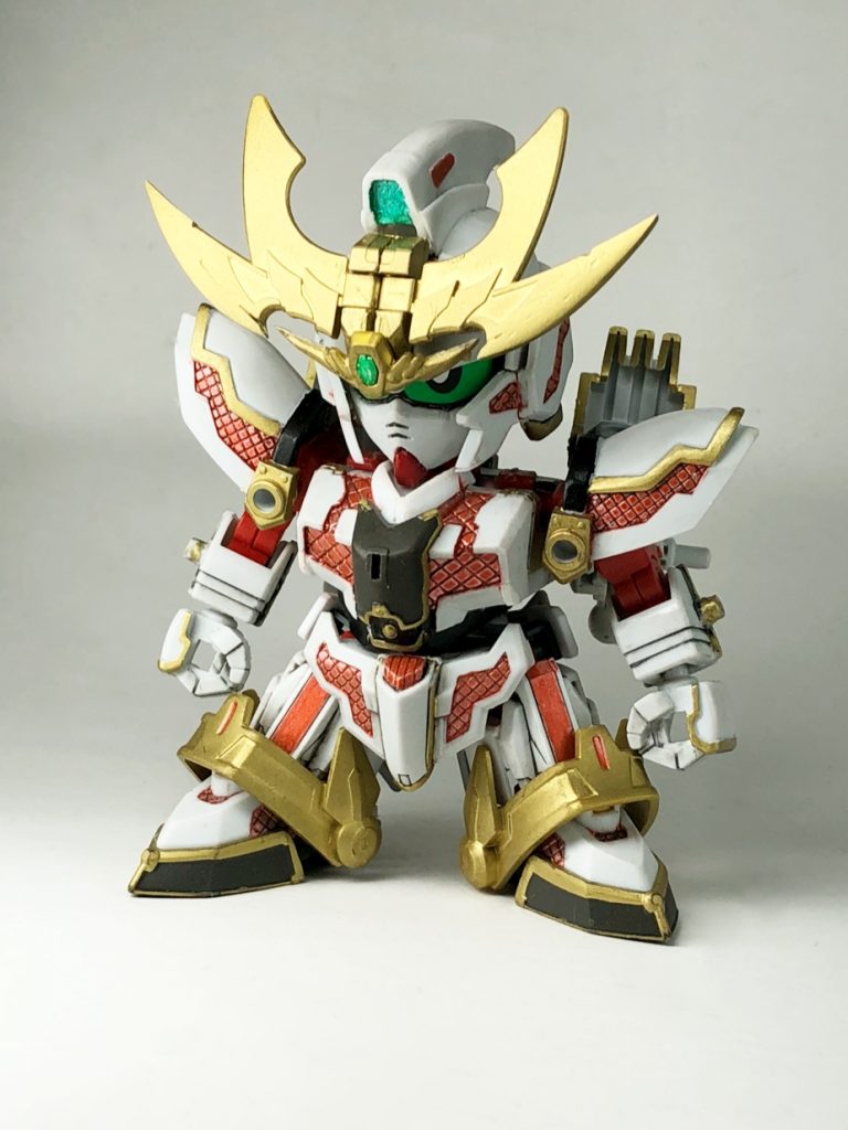 正面 プロポーションいじりました。
顔もちょいと