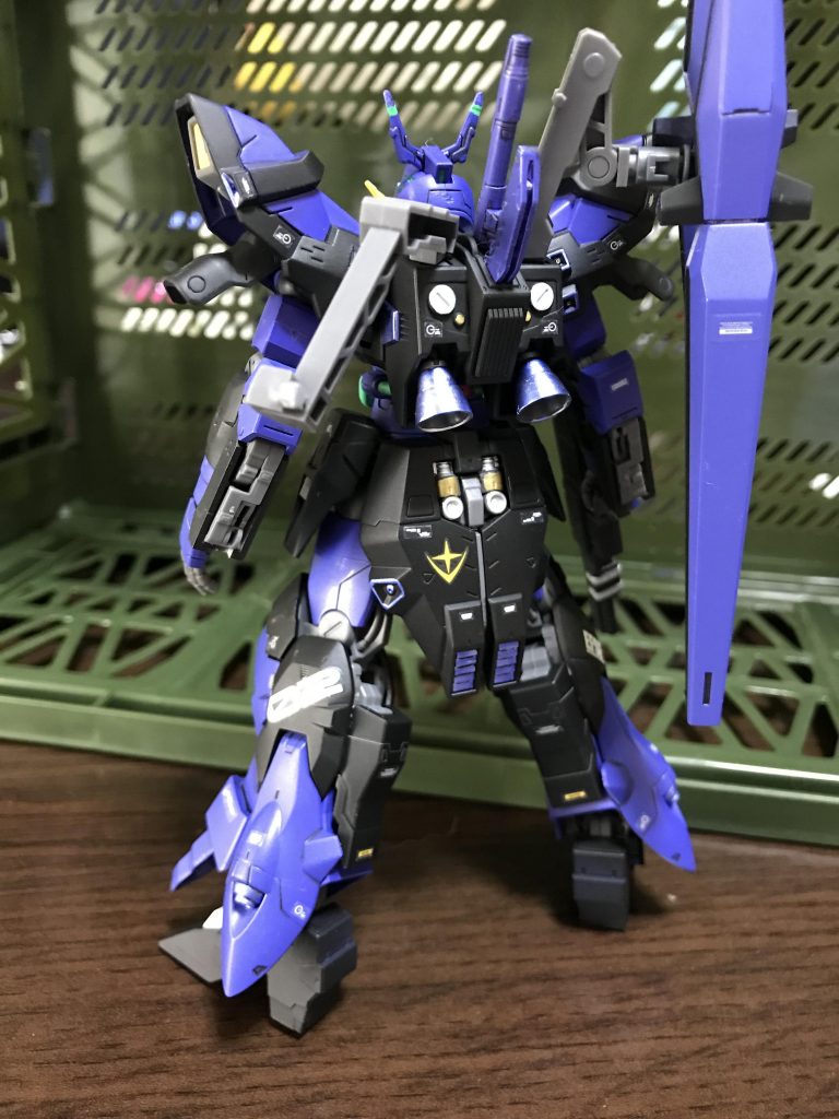 さらにバーニアを大型化、これにより機動力を伴う火力上昇。