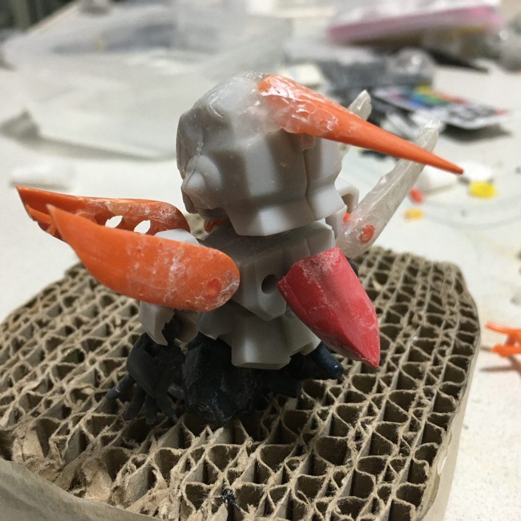 バインダーの形状に違和感があったので、この後修正しました。