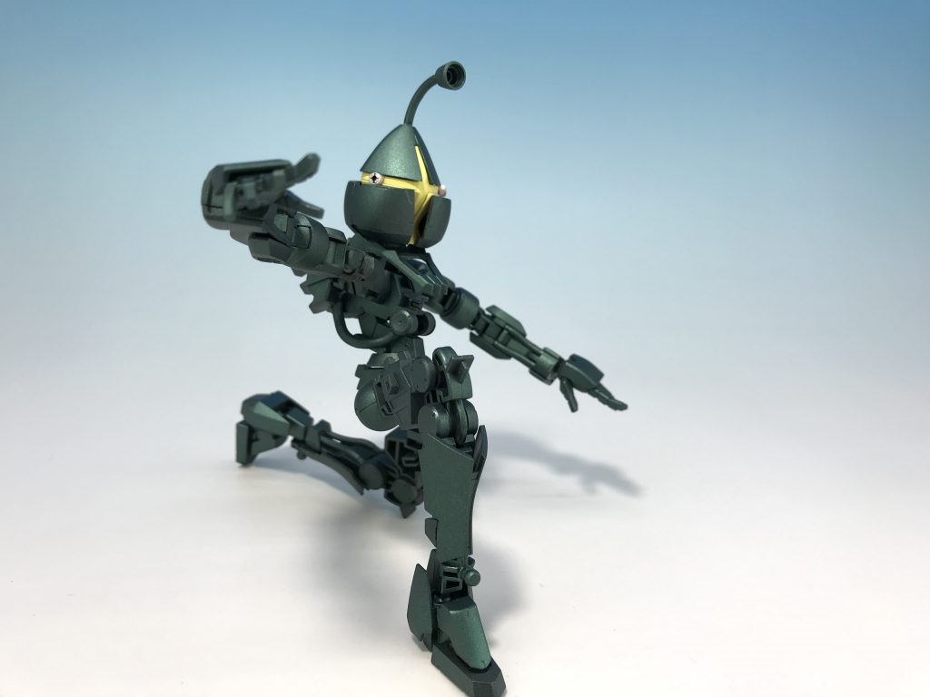 片膝立ちもラクラク。