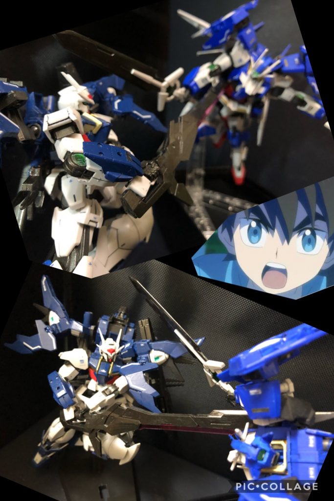 -Misson End-
oyz「やあ、戻ってきたね。リク君、ユッキー君。このミッションはどうだったね?」
リク「はい、竜飛さんに会ったり、ダブルオーダイバーエースとの闘いになったりで、驚きました。オレ...、ダブルオーダイバーエースと闘えてよかったです!」
oyz「またひとつ、強くなった様だね。君はGBNの世界を救った英雄として、すでに皆の憧れの存在になっているんだ。だから、まだまだ強くなって欲しい。そう、”止まるんじゃねえぞ”ってヤツだ!」
リク「はい!オレ、もっと強くなります!」
oyz「ユッキー君も、リク君と一緒に強くなってくれよな、応援させて頂くよ。」
ユッキー「はい!」
oyz「という訳でユッキー君、キミにはコレを受け取って欲しい。」
ユッキー「えっ?なんですか?」
oyz「”すーぱーるなまりあ“だ!コレでリク君の支援を....って、アレ?逃げちゃった。」
oyz「ふっ、これからのGBNの世界も彼等の様な若者が牽引して、ずっと続いていくのだろうな。私も出来る限り、この世界に関わって行きたいものだ....。」
コーイチ「結局、貴方は何者だったんですか?」
oyz「ん?私か?私は通りすがりの、可変好きの、ガンプラ好きさ。覚えておくといい。また何処かで会おう...、さらばだ!
あ、そうだ折角だからガンプラ買って帰ろうっと!」
コーイチ「いやちょっと!アナタ結局ダレなんですかーーっ!」