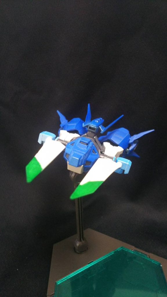 ソード部分とプトレマイオスアームズを合体させるとこうなります。プトレマイオス2をイメージしたプトレマイオスSアームズです。Sはソードでもありシンドバッドでもあります。