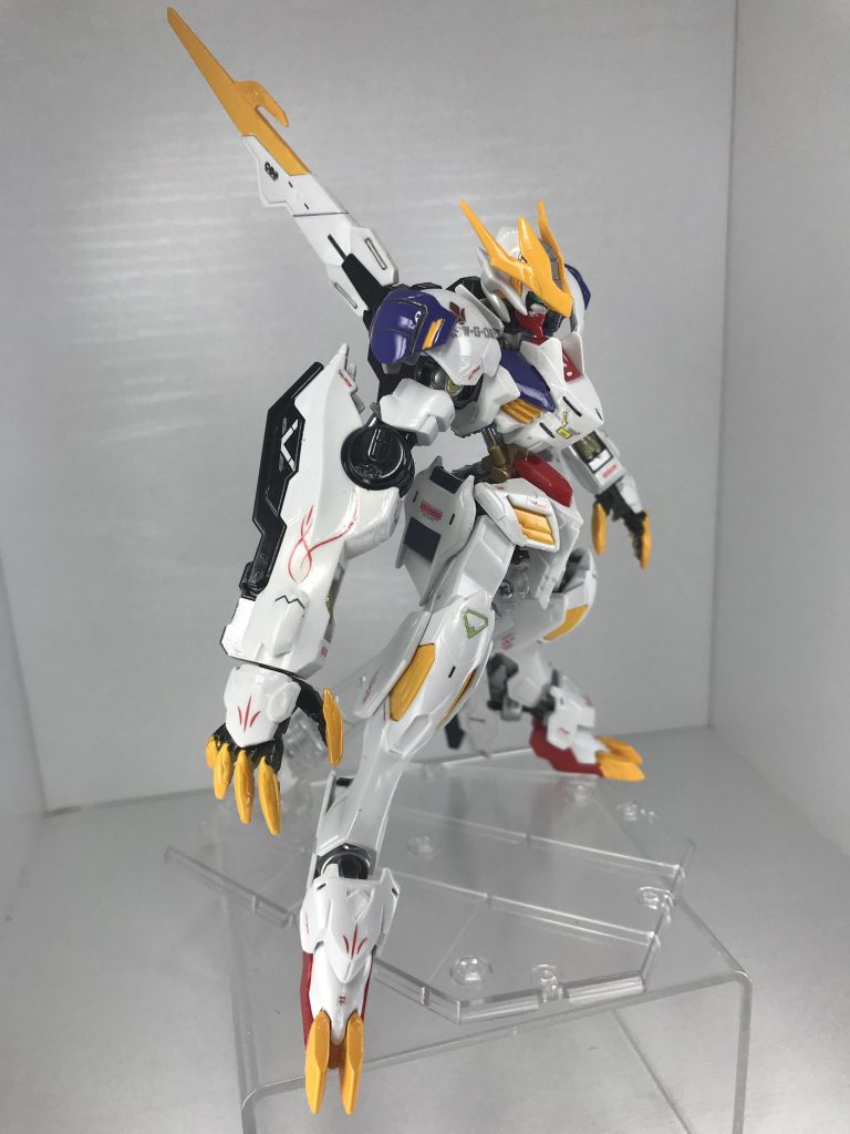 HG ガンダムバルバトスルプスレクス パール塗装仕上げ 〜輝く狼の王〜–2枚目/制作者:モルガナ