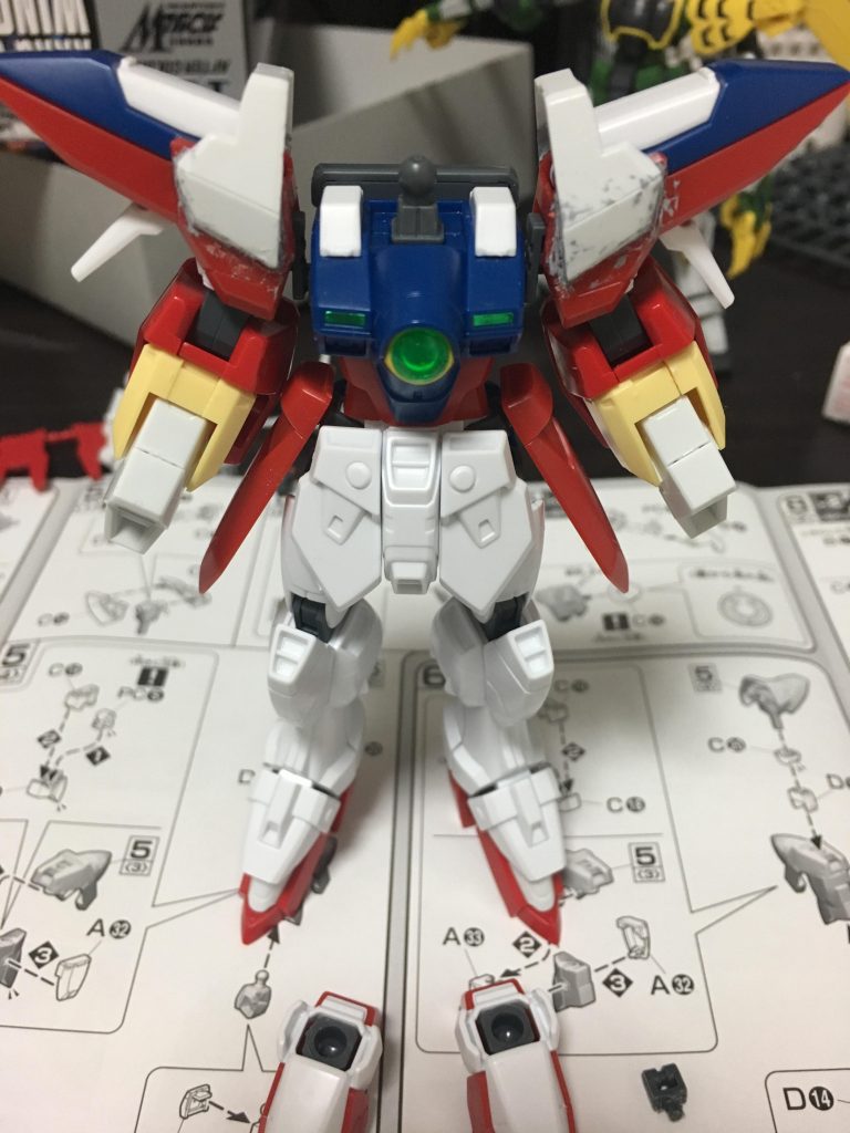 肩をリボーンズの一部を使い