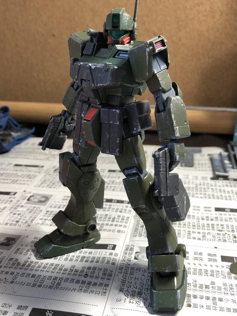 ジムスナイパーⅡ(グリーンカラー実験機)–2枚目/制作者：Sekkatiyukio