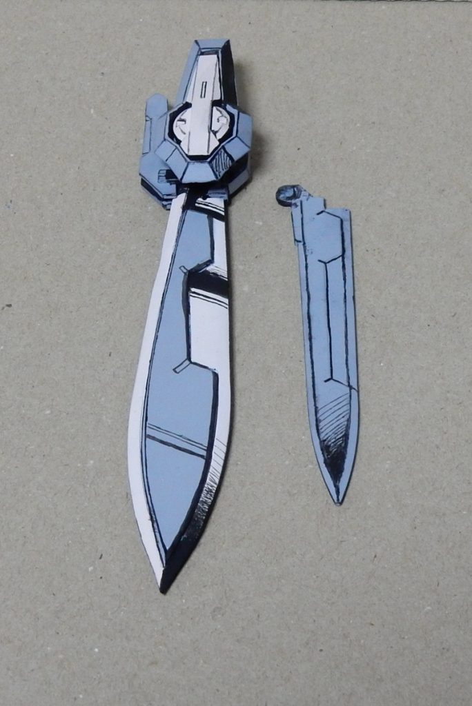 マンガ用に作ったパースGNソード