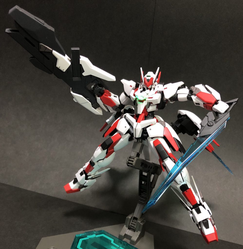 〈TRANS-AM〉ミライトの交換により、ドライブ発光色を赤に変更