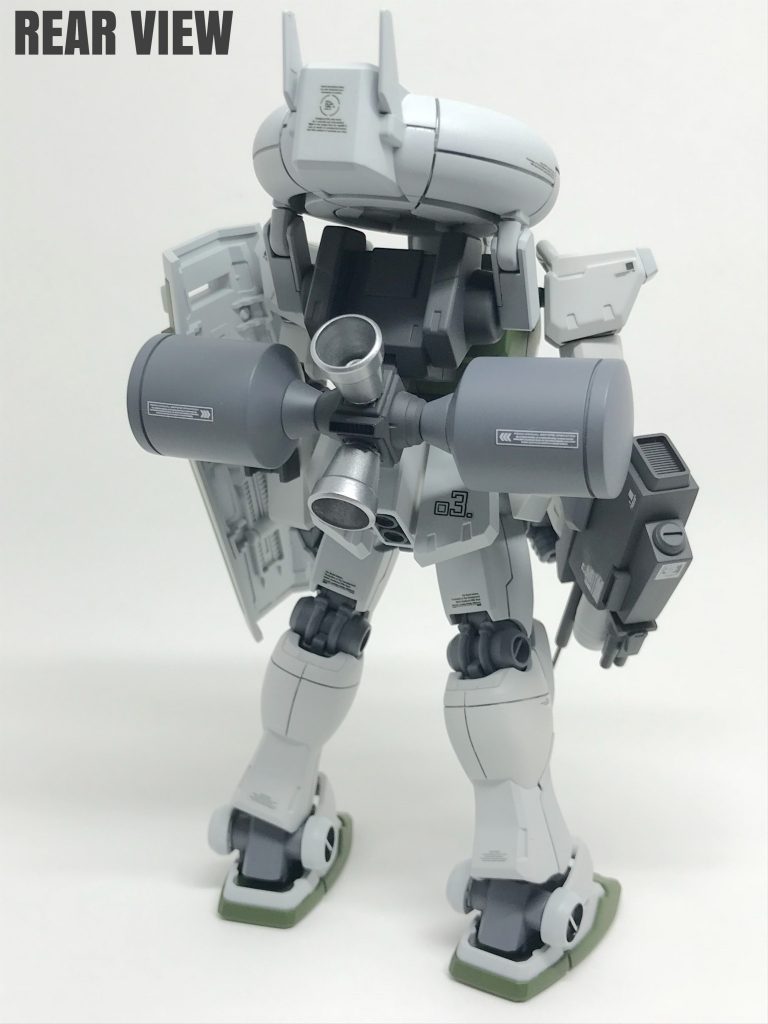 特徴的なレドームやバックパックは
EzSRのモノとジャンクパーツの組合せ
で作成してみました。