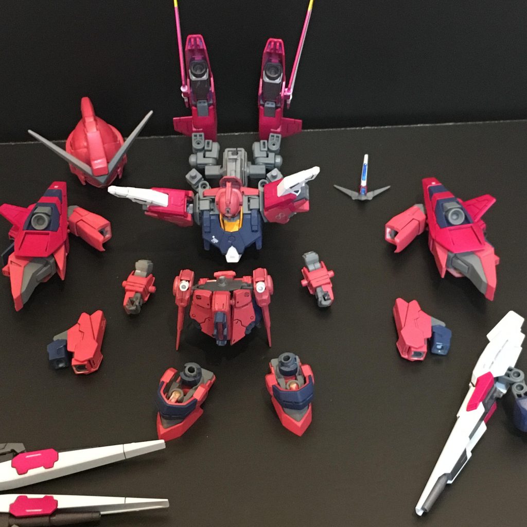 変形時は手足丸ごと交換で^ ^