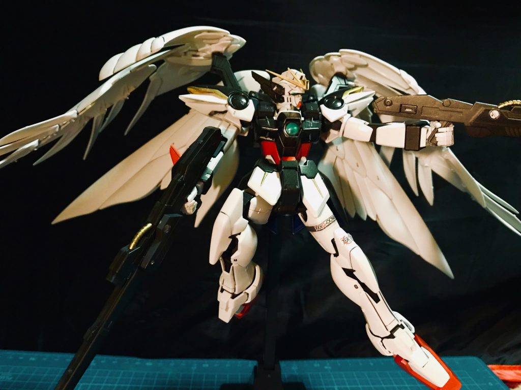 MG ウイングガンダムゼロカスタムEW–4枚目/制作者：ウッディ