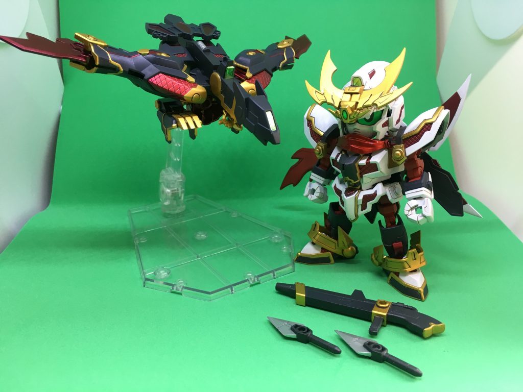 武器類も軽く塗り分けました