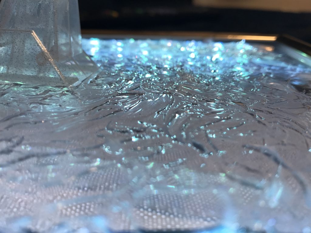 台座は海面のようにしました