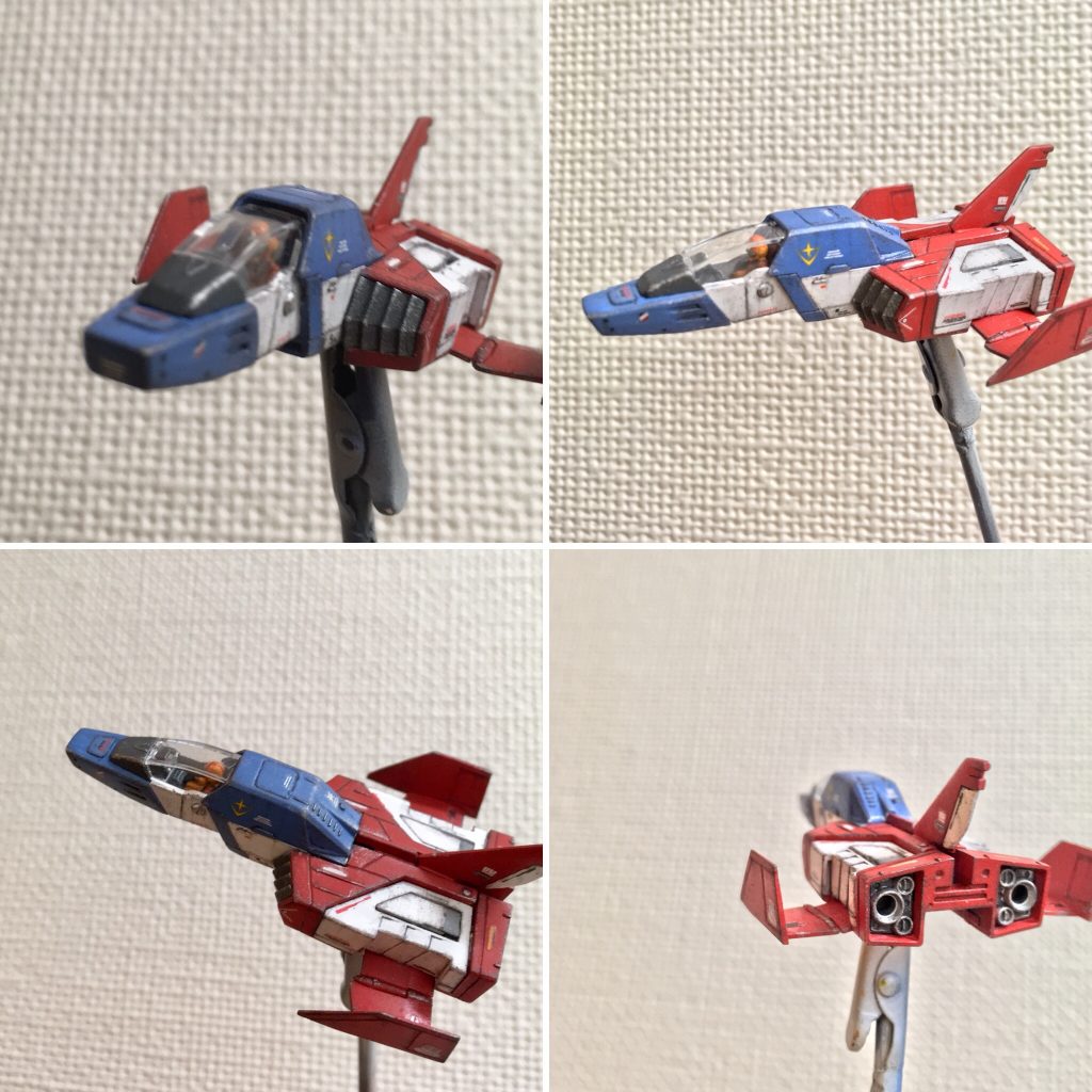 ガンプラ一番くじ コアファイター–5枚目/制作者：ゆうすけ&かずま