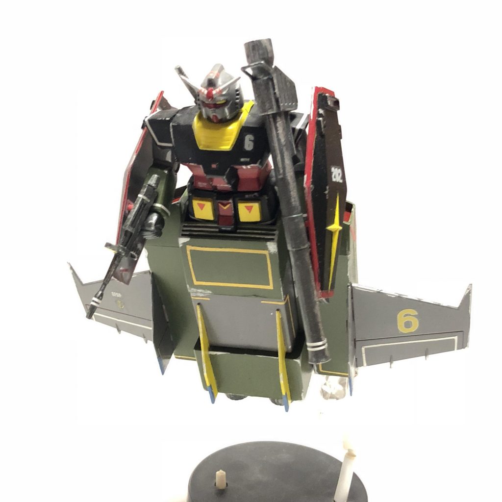 旧キット「1/144Gアーマー」–6枚目/制作者：GORO55