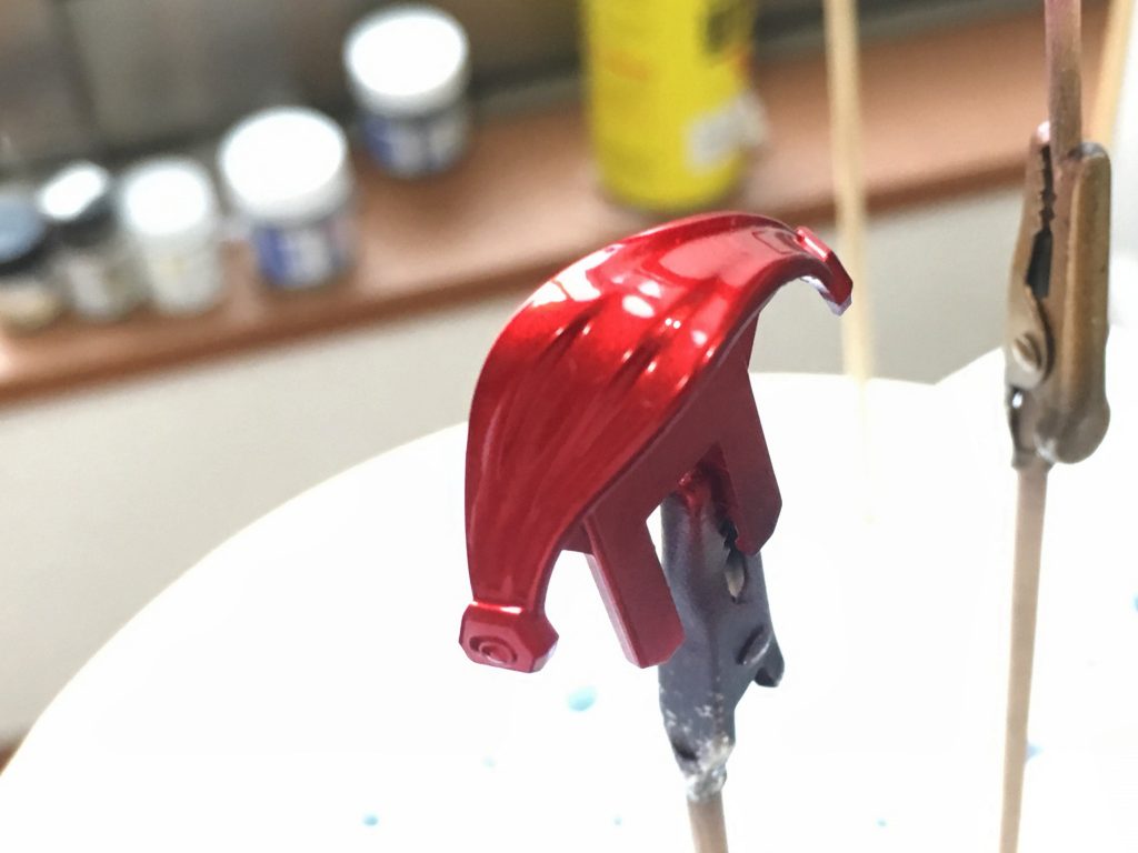 マフラーはツヤありで塗りました