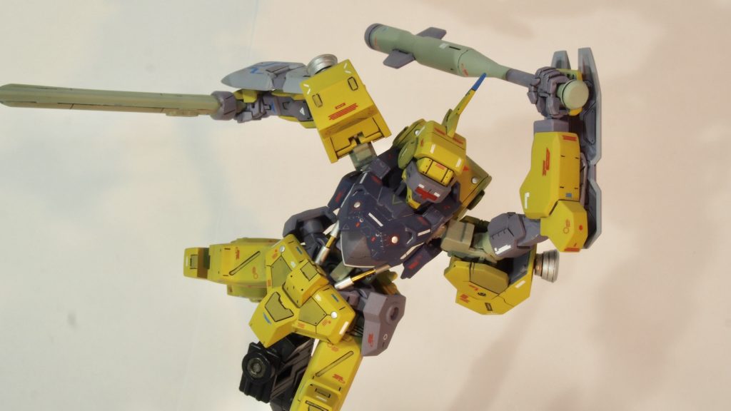 アレンジとしてバットも装備させてみました