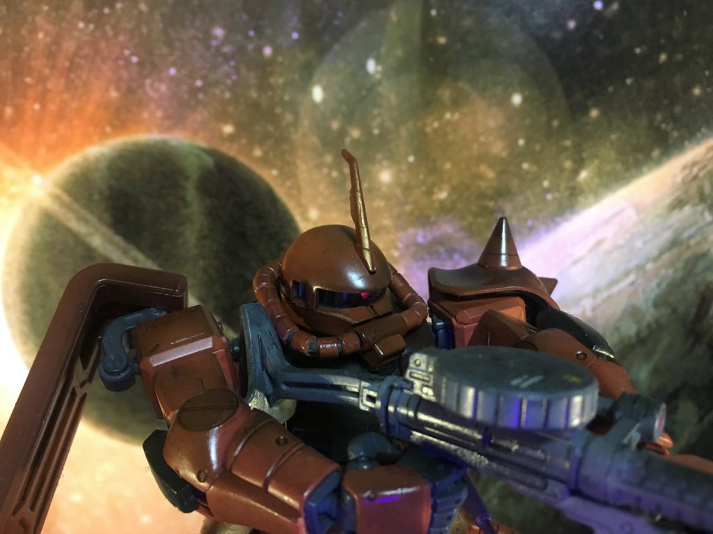 MG シャア専用ザク–5枚目/制作者：@NOA20182