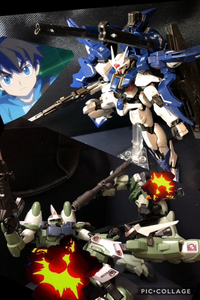 リク「次はコレだ!」
oyz「ビームキャノン..。高出力ビーム砲。 
背中からアームを介して前面へ展開する事で使用可能となる。」
リク「2機撃破!」
oyz「まだまだくるぞ!」