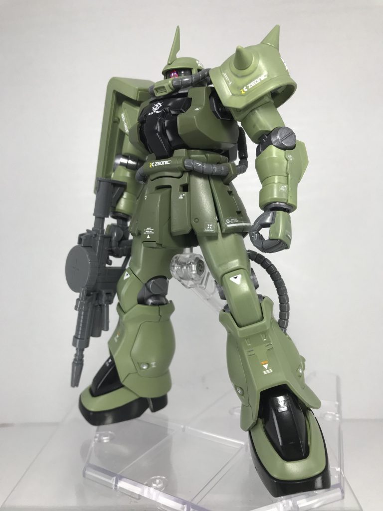 HGUC ザクⅡ F2 全塗装、デカール仕上げ–2枚目/制作者:モルガナ