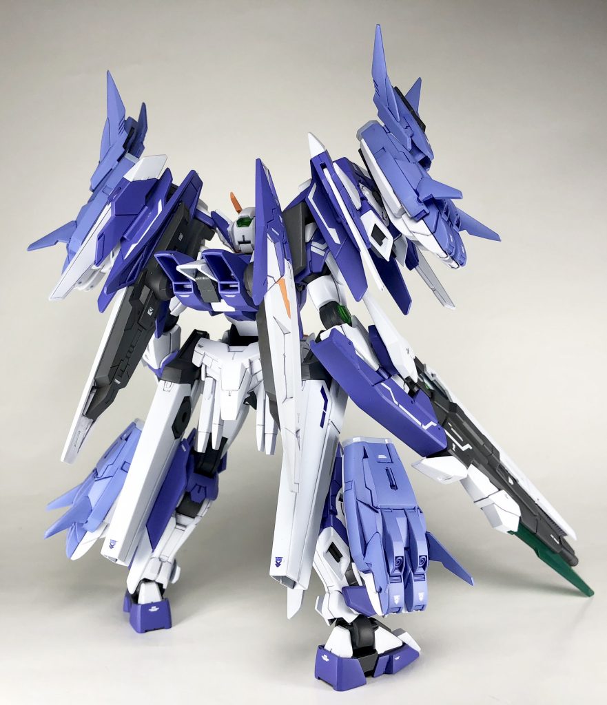 GN-0000VXS/GNHW-Bs ダブルオーガンダムエクシアス ブラスターフォース–3枚目/制作者:オカムラセイジ