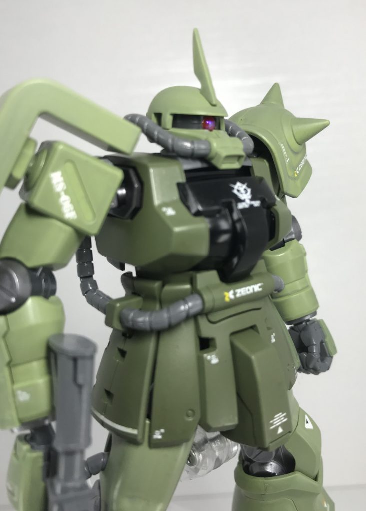 HGUC ザクⅡ F2 全塗装、デカール仕上げ–8枚目/制作者:モルガナ