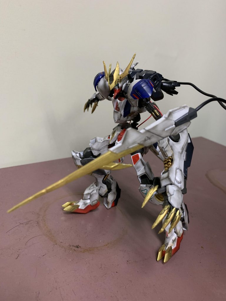 手足が長いから色々なポーズにメリハリがついてカッコよく出来ました。