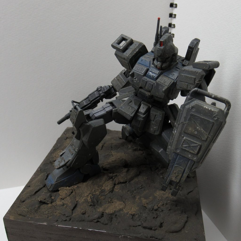 HGUC ガンダムEz8 （ジオラマver.）–2枚目/制作者：Zios