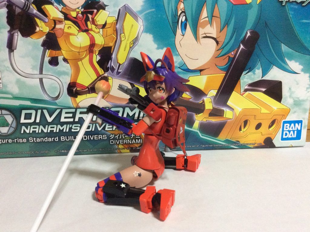 お気に入りのポーズです