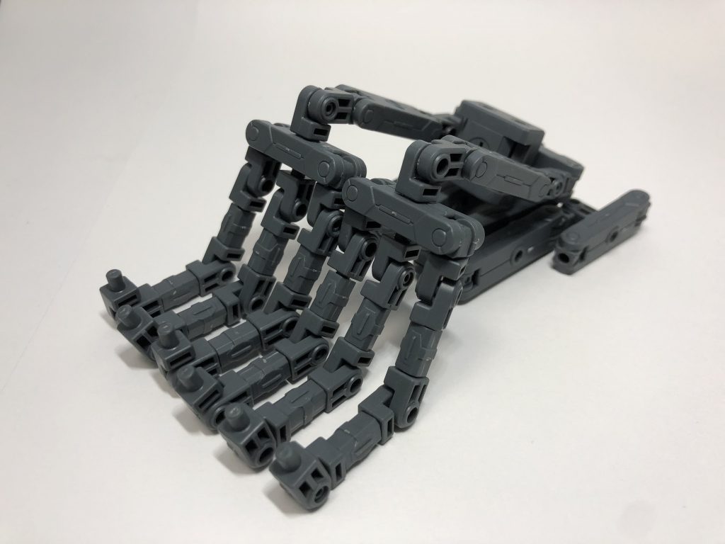 ダンプモード！
細かいパーツを纏めて持ってきて欲しい時に大活躍するよ！