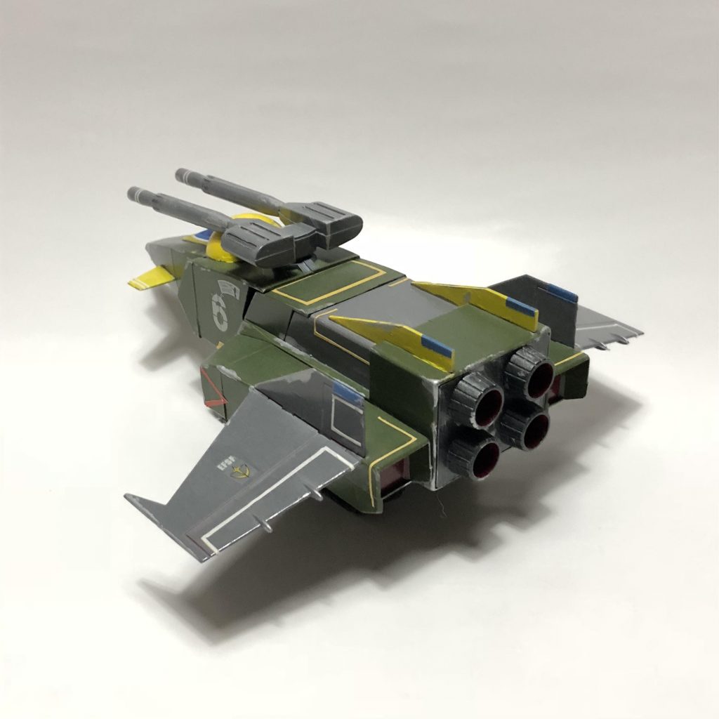 Gファイター
  

インディブルーに塗るか悩んだけどやっぱガンダムと配色近づけました☆
 
実はGファイターじゃ使わない中間パーツ付けたまま♪♪