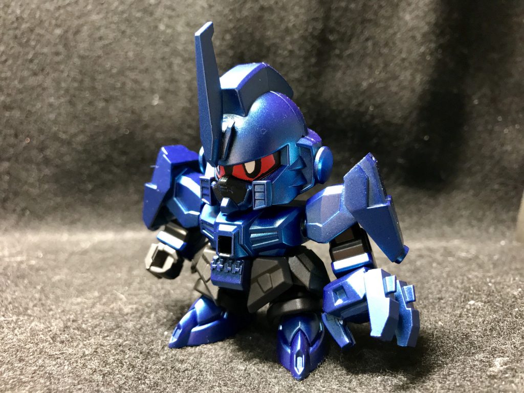 ということで、ショックガンダムを大好きなグリスブリザードモチーフで改造してみました！