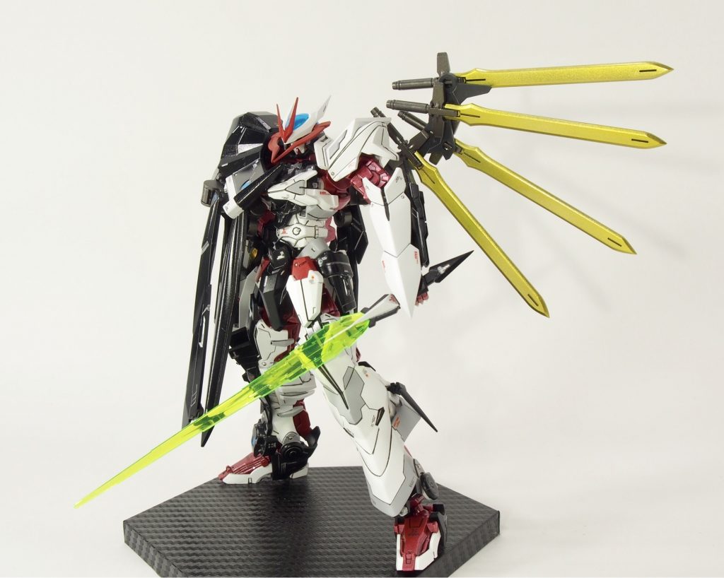 抜刀！
サーベルはフルスクラッチで再現しました
エフェクトはダブルエックスのものを使用