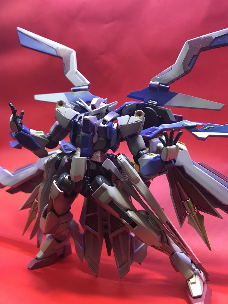 恐皇モード
お戯れが過ぎてお怒りになったモードです。
ビット飛ばしたり分身したりもうしっちゃかめっちゃかです。
ゴバシャア！！って開きますw