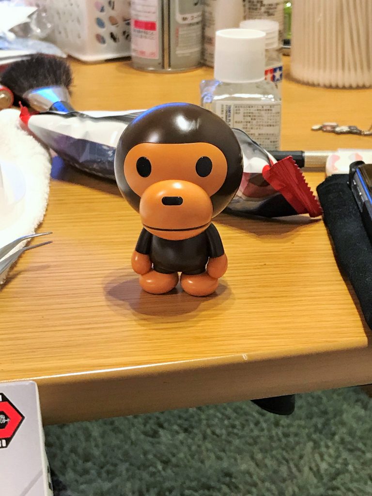 BABY MILO。顔の方が大きいけど、良いバランス。